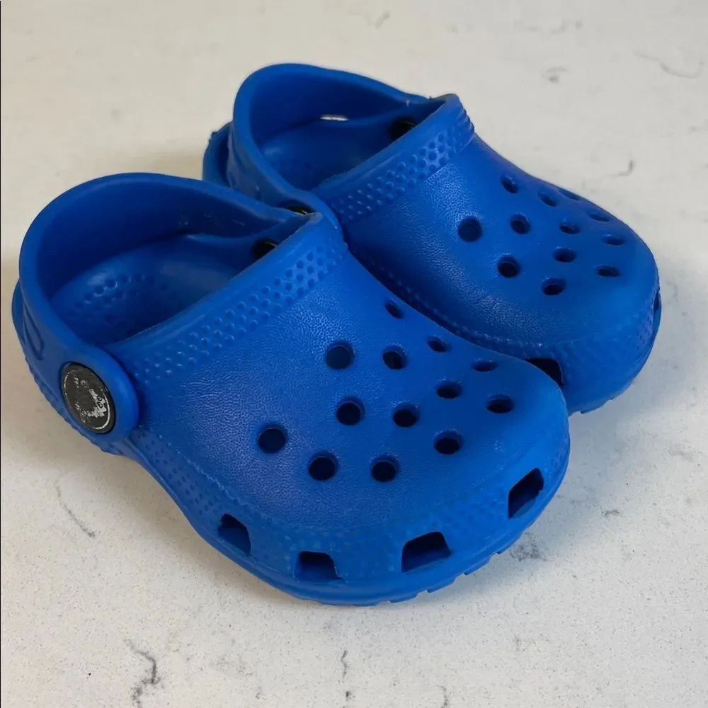 Toddler CROCS LITTLES™ CLOGS Size 4 Blue